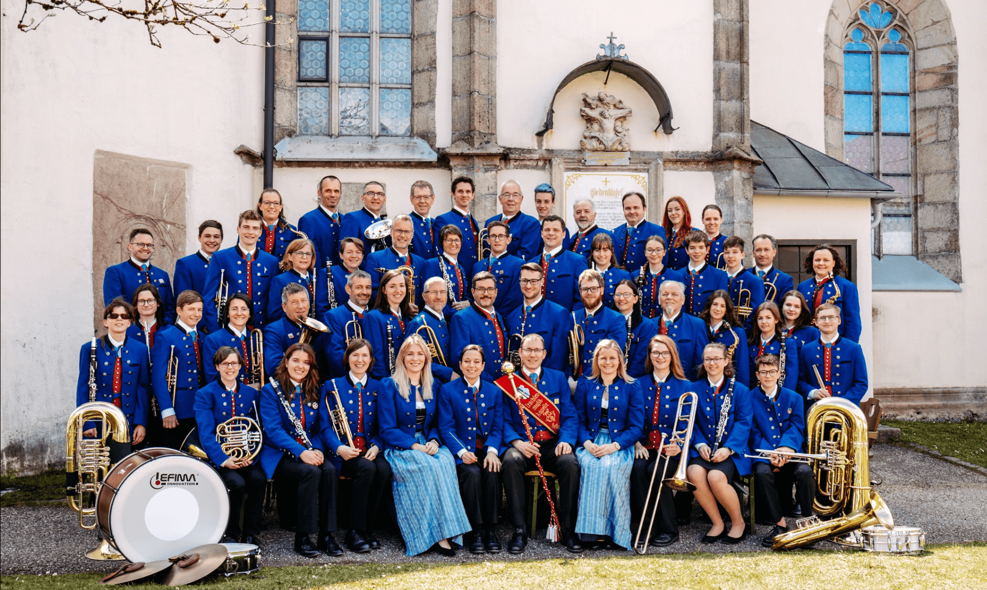 Gruppenphoto Musikverein Hellmonsödt